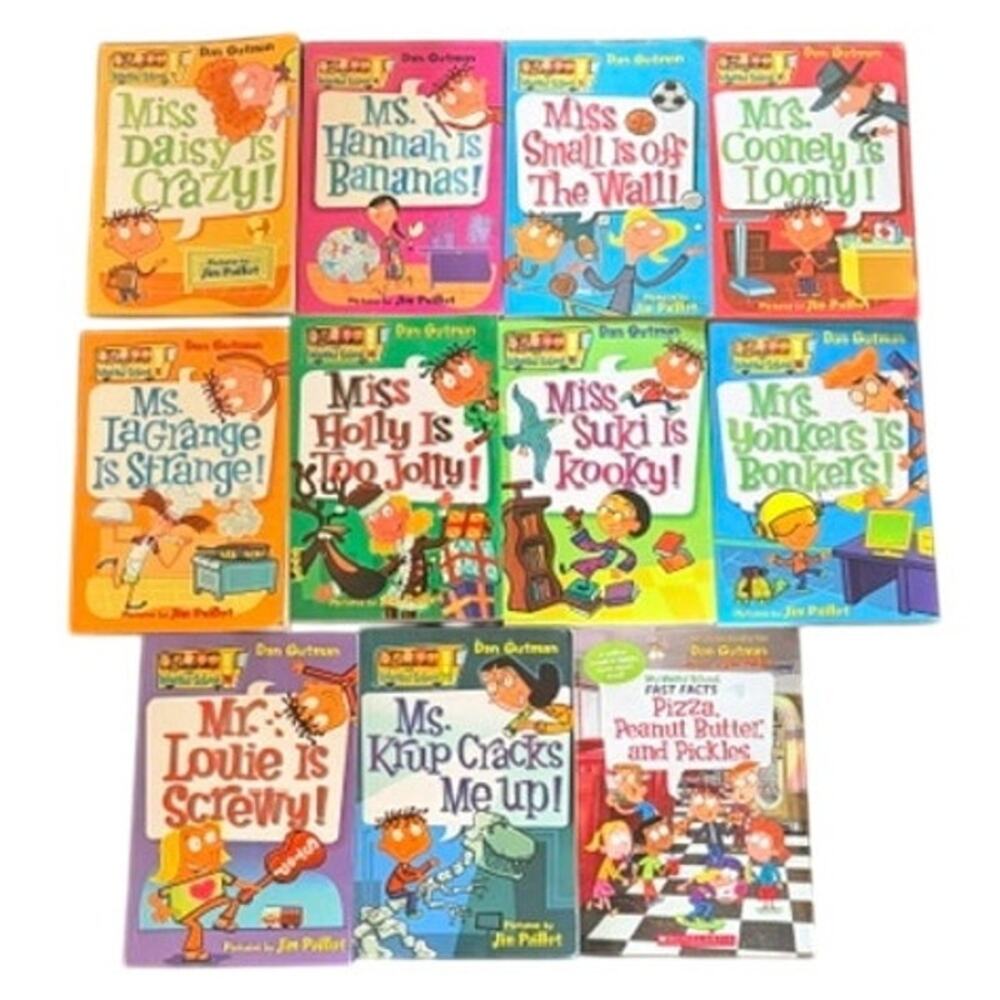 My Weird School Book Bundle 10 PB Books Dan Gutman Chapter Books